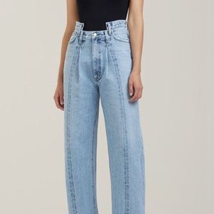 AGOLD Pieced Angled Jeans